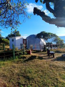 Náttúran í nágrenni lúxustjaldsins