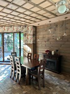 Posezení v ubytování Bird Valley