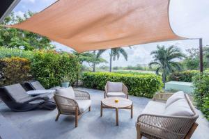 Zahrada ubytování Blue Bay's Tropical Escape