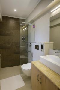 Koupelna v ubytování Bummy's by Vyaana Retreats