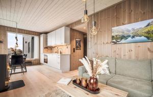 Køkken eller tekøkken på Exclusive cottage - Ski in ski out!