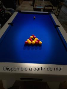 Billardbord på Tente Domaine Solio