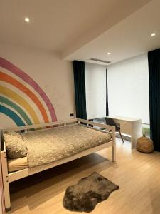 Postel nebo postele na pokoji v ubytování UpartHotel