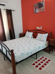 Кровать или кровати в номере MAG GUEST house