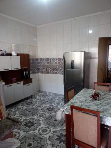 Køkken eller tekøkken på Cantinho do aconchego