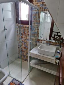 Koupelna v ubytování Casa do cabore + 25 fotografií