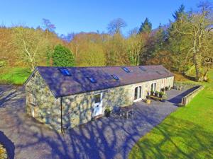 Bygningen som feriehuset ligger i