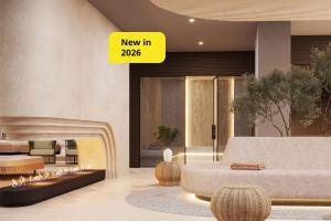 マカルスカにあるValamar Meteor Hotelの新しいリビングルームのレンダリング