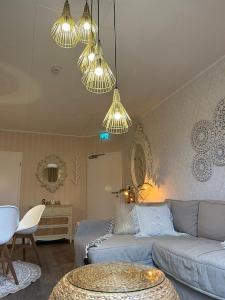 Et opholdsområde på BoLA Ferienwohnung Hamburg 53 für 2 Personen