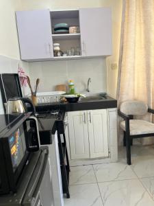 Η κουζίνα ή μικρή κουζίνα στο Hosting by Vee