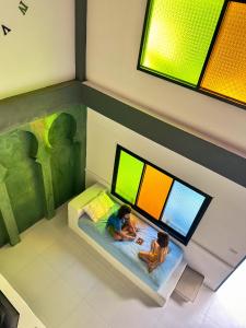 Et opholdsområde på Lanta Secret House