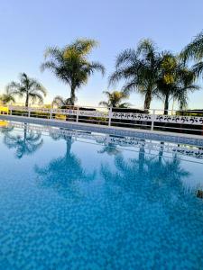 La alberca dentro o cerca de Cabañas La Soñada