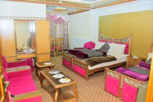 Posezení v ubytování Hotel Ambassador