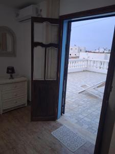 Balkón nebo terasa v ubytování Antonie