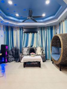 Posezení v ubytování RungrueangPoolvilla รุ่งเรืองพูลวิลล่า