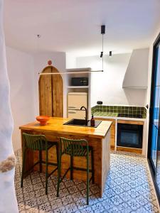 Køkken eller tekøkken på Casa Abadía Boutique Stay