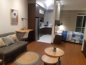 Køkken eller tekøkken på Garzonier más Piscina