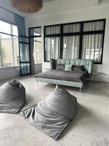 Posezení v ubytování Rocka Villa Maenam