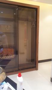 Et badeværelse på جناح تنفيذي ملكي خاص واطلالة علوية Vip