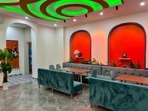 Lobbyen eller receptionen på Hermes Homestay IHG Spa