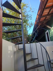 Balkón nebo terasa v ubytování Loft São Pedro da Aldeia