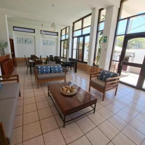 Гостиная зона в Residencia playa Punta Veleros