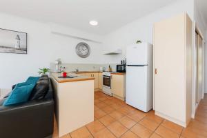 Køkken eller tekøkken på Prime Position for City and Stadium Access