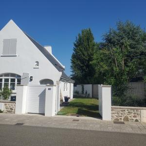 Bygningen som feriehuset ligger i