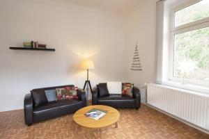 Posezení v ubytování Haus Alleegarten