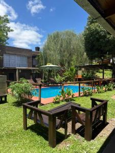 Swimmingpoolen hos eller tæt på Cabañas Vacaciones Copadas VC