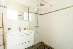 Koupelna v ubytování Studio Diamond + 3 fotografie