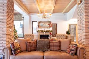 Posezení v ubytování LeMont Chalet Arachova