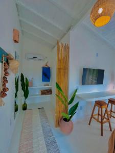 Et tv og/eller underholdning på Pousada Tamuré + 41 billeder