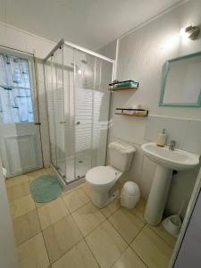 Koupelna v ubytování Beach house Pichilemu - Casa frente al mar