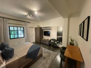 Et tv og/eller underholdning på La Estancia Azul