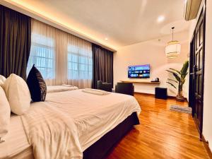 Postel nebo postele na pokoji v ubytování Regent Event & Leisure