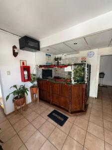 Køkken eller tekøkken på Hotel Stylo