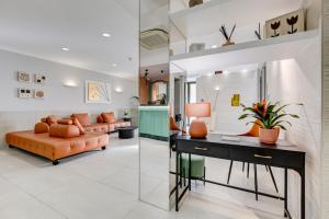 Posezení v ubytování Romoli Hotel