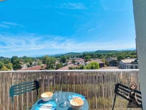 Balkón nebo terasa v ubytování Le Panorama, vue exceptionnelle à 2 pas de la gare