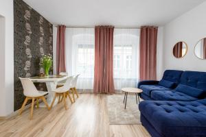 Posezení v ubytování Apartament na Grodowej koło Rynku