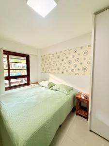 Postel nebo postele na pokoji v ubytování Apartamento Pé na área Praia do forte