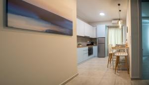 Køkken eller tekøkken på Apostolos Preveza Apartments