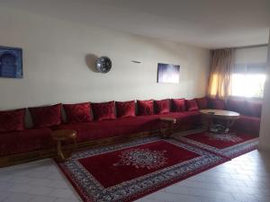 Khu vực ghế ngồi tại appartement meublé AGDAL 4chambre