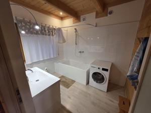 Koupelna v ubytování Blejkówka