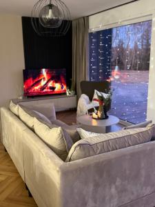 Et opholdsområde på Babiogórski Chill