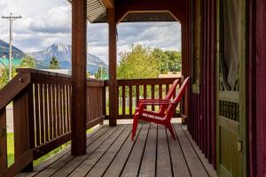 Γενική θέα στο βουνό ή θέα στο βουνό από  αυτό το σαλέ