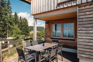 Μπαλκόνι ή βεράντα στο Almhütte Hochsitz