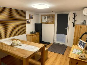 Kuchyň nebo kuchyňský kout v ubytování Ferienwohnung Sonnenblick + 12 fotografií