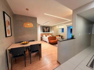 Køkken eller tekøkken på Studio Red 3 - Sorocaba