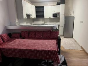 Kuchyň nebo kuchyňský kout v ubytování Stylish Flat Great View Spacious Modern Apartment